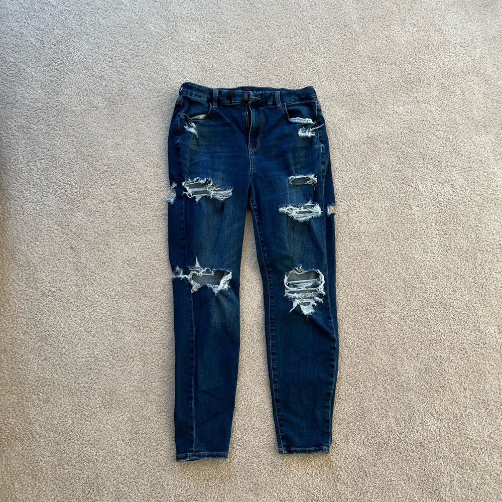american eagle curvy high rise jegging